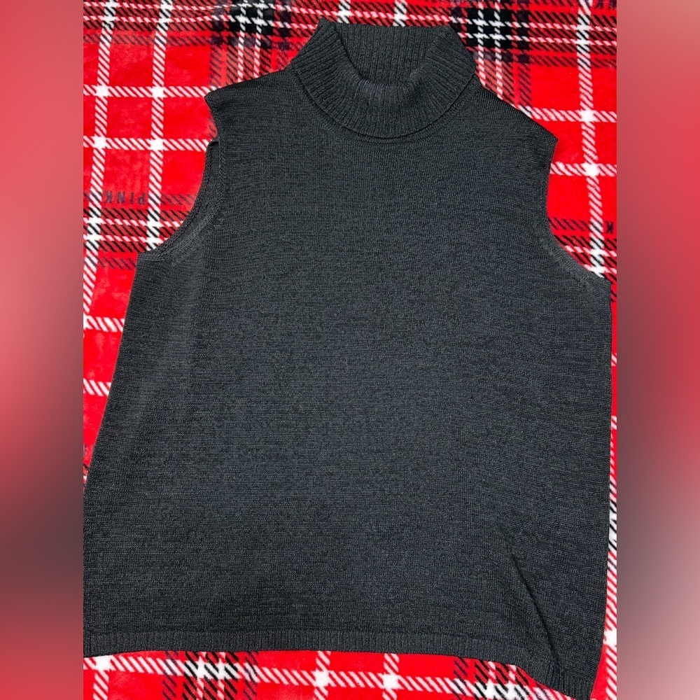 Josephine Chaus Charcoal Turtleneck Sweater